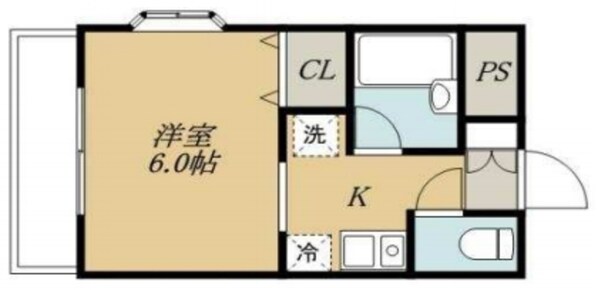 ウィステリアハイツの物件間取画像